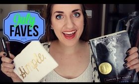 July Faves! {makeup, books & random}