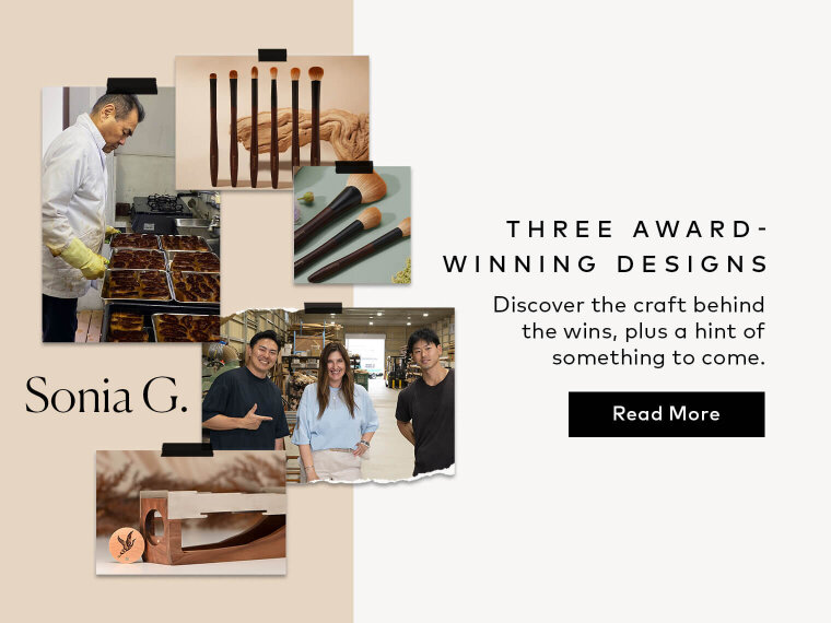 Sonia G. is celebrating three wins at the 2025 European Product Design Award with a closer look at the people and process behind the designs. Read about it here at Beautylish.com