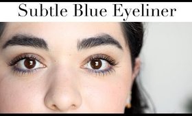 Subtle Blue Eyeliner | Laura Neuzeth