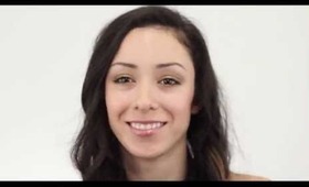 Bronze eyeshadow makeup tutorial