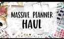 Massive Planner Haul feat  Two Lil Bees, Grin & Bear It, Grumpy Bear, Ashy Leigh, and more