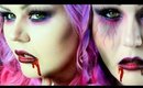Vampire Halloween Makeup Tutorial Sultry + Scary 2 in 1