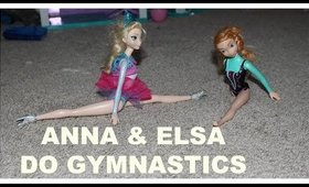 VLOG | ANNA &  ELSA DO GYMNASTICS! (9/6)