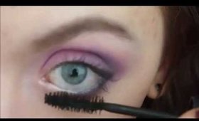 Valentines Day Makeup- Purple Smokey Eye