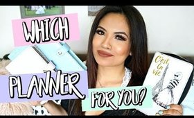 Which Planner Is Right For You? Planner Haul | Belinda Selene