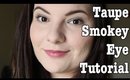 Daytime Taupe Smokey Eye Tutorial | OliviaMakeupChannel