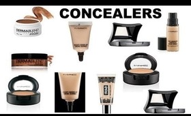 Concealers: Full, Medium, Light Coverage Concealers by MAC, ILLAMASQUA, KAT VON D, DERMABLEND