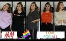 H&M "Love For All" Collection Try On Haul