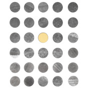 Z•Palette Round Metal Stickers