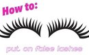 HOW TO: EYELASHES