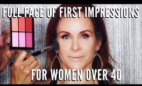 FULL FACE of Products I've Never Used Before on Women Over 40 | mathias4makeup.mp4