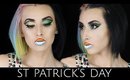Simple St. Patrick's Day Makeup Tutorial | Courtney Little