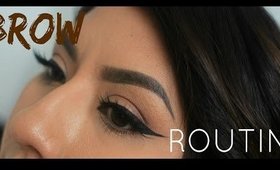 MY BROW ROUTINE- Anastasia Dipbrow Pomade