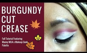 Burgundy Cut Crease Talk Thru