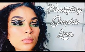 FREESTYLING GRAPHIC LINER (Inspired by Polynesian Tribal Designs)