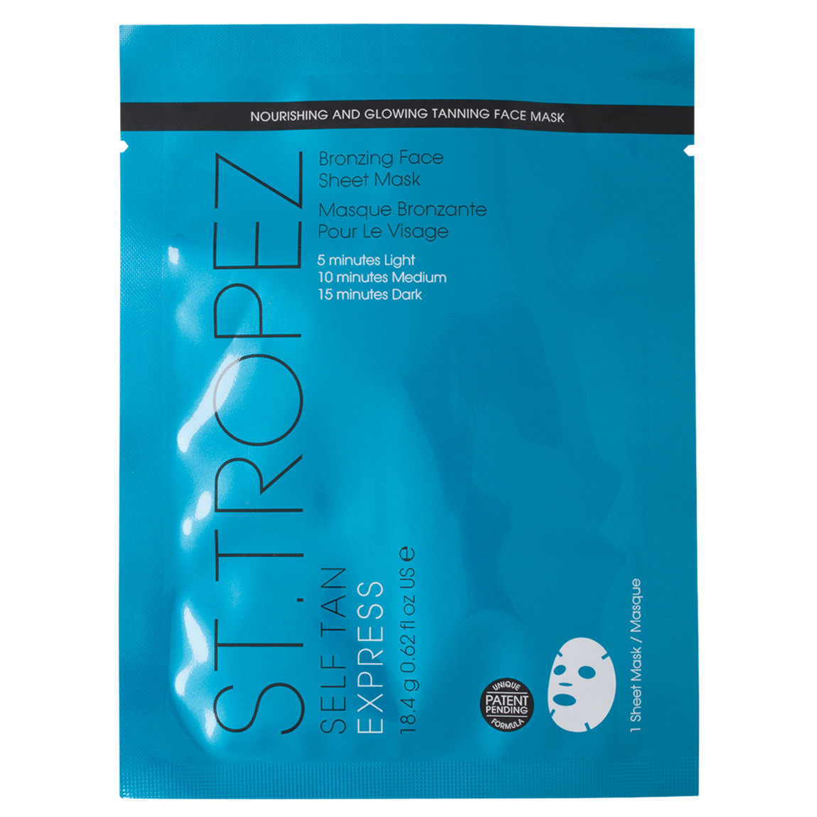 St. Tropez Self Tan Express Sheet Mask alternative view 1 - product swatch.