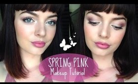 Fresh Spring Pink Makeup Tutorial