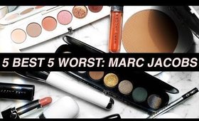 5 BEST & 5 WORST: MARC JACOBS BEAUTY | Jamie Paige