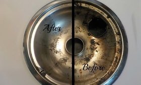 Quick Tip - Cleaning Stove Burner Drip Pan