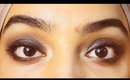 Super easy Black smoky eye for Eid [full face makeup tutorial] + highlight & contour