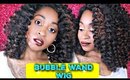 Freetress Equal Bubble Wand Wig Review | Crochet Braids #NaturalHair Wig  ft Rayann410