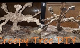 DIY- Creepy Halloween Tree