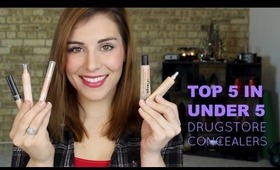 Top 5 in Under 5: Drugstore Concealers
