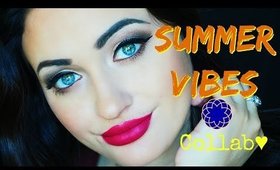 Summer Vibes Tutorial | Collab with Ameera Nassir | Rosa Klochkov