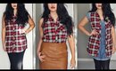 How to Style a Plaid Shirt in Winter