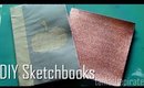 DIY Sketchbook {Pumpkins & Glitter}