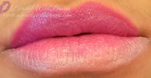 fun variation for pink lipstick!