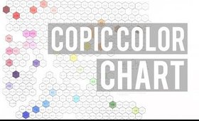 COPIC COLOR HEX CHART