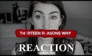 13 REASONS WHY REACTION | SEASON TWO