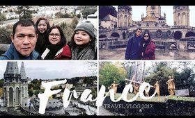 France Travel VLOG 2017: Our journey to Lourdes | vaniitydoll
