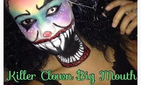 Killer Clown Big Mouth GRWM! - Halloween 2014