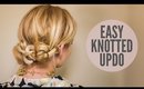 Easy Knotted Updo