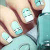 art deco nails