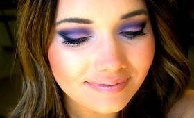 AFFORDABLE Purple Smokey Eye