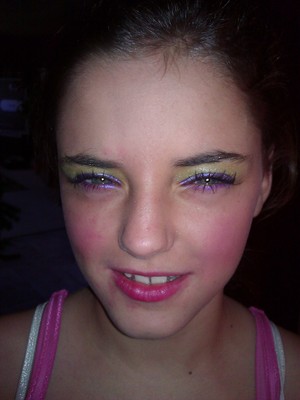 Doing my sisters make up