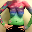 First attempt at bodypainting :)