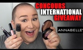 CONCOURS INTERNATIONAL GIVEAWAY - Annabelle Cosmetics!