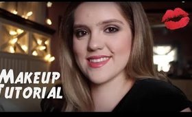 Makeup Tutorial: Gold Eyes + Coral Lips - Makeup By K-Flash