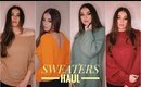 SWEATERS // JUMPERS TRY-ON HAUL