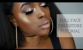 2017 Full Face Drugstore Makeup Talk Through Tutorial