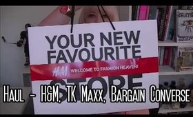 Haul - H&M, TK Maxx, Cheap Converse!