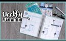 Plan With Me Erin Condren Vertical Planner ft. The Happy Planner Color Story Sticker Book