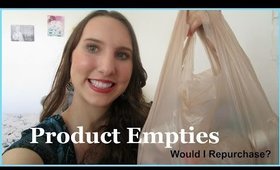 Product Empties 2015 | What worked and what didn't!