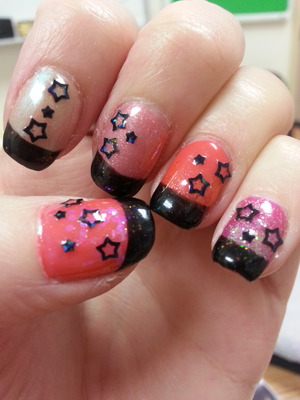 Fun nails for summer! Ask your nail girl if she uses shellac and/or gelish.