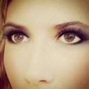 Glamorous Purple Eye Makeup.