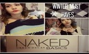 Winter Must Haves: Makeup, Fashion, + More!